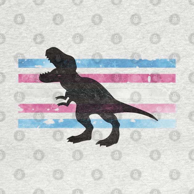 Transgender Dino Pride by jazmynmoon